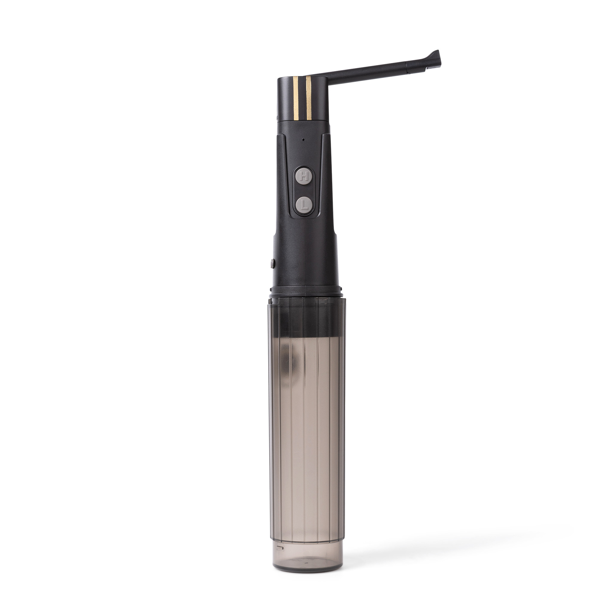 Kleanaza portable bidet, matte black with champagne gold accents